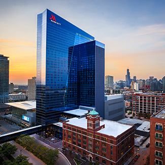 Hospitality and Restaurants work, Marriott Marquis
