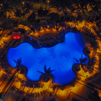 Loews Miami Beach Hotel – Pool Lighting