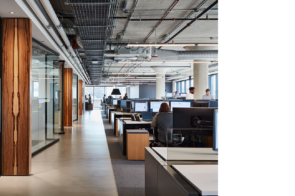 Skender main hallway, interior lighting