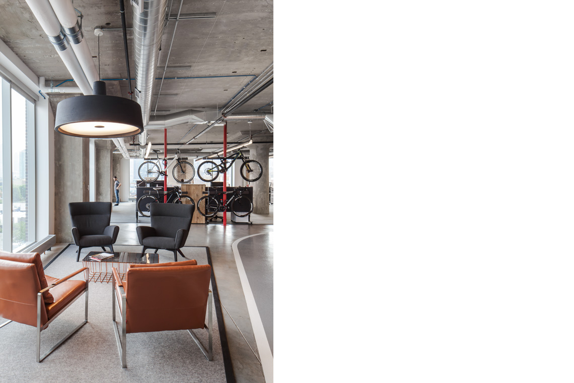 SRAM break area, interior lighting