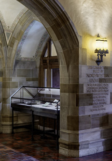 Northwestern University - Deering Library West Entrance Renovation, interior lighting
