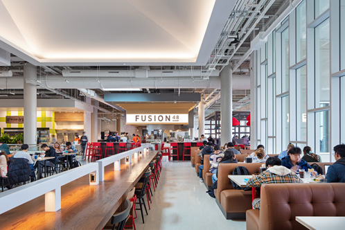 University of Illinois – ISR Dining Addition and Renovation prospective drawings