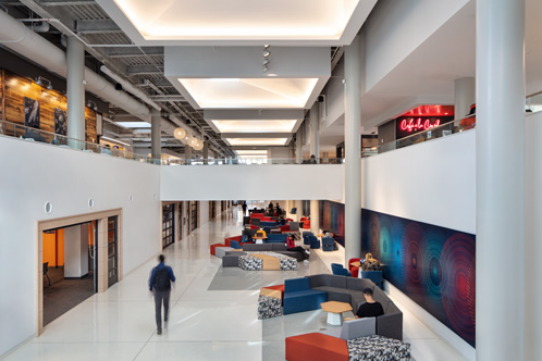 University of Illinois – ISR Dining Addition and Renovation prospective drawings