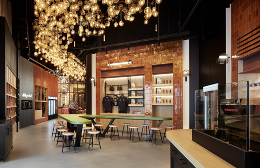 Diageo Guinness Cafe, showing off lighting