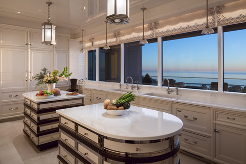 LUrban Glamor Milwaukee, interior lighting of kitchen