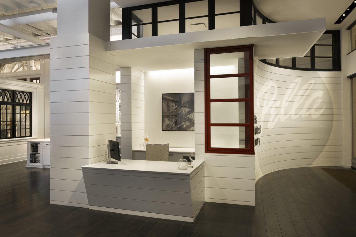 Loews Miami Beach main entry way, interior lighting