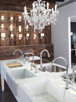 Kohler Showroom, Edina Minnesota, interior lighting